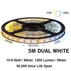 LED Strip Light Dual Colour 18W/m 24V 5m | Ledison Mi-Light