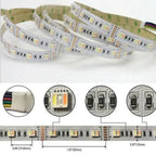 LED Strip Light Kit 5m RGB + CCT WW CW 24V | Ledison