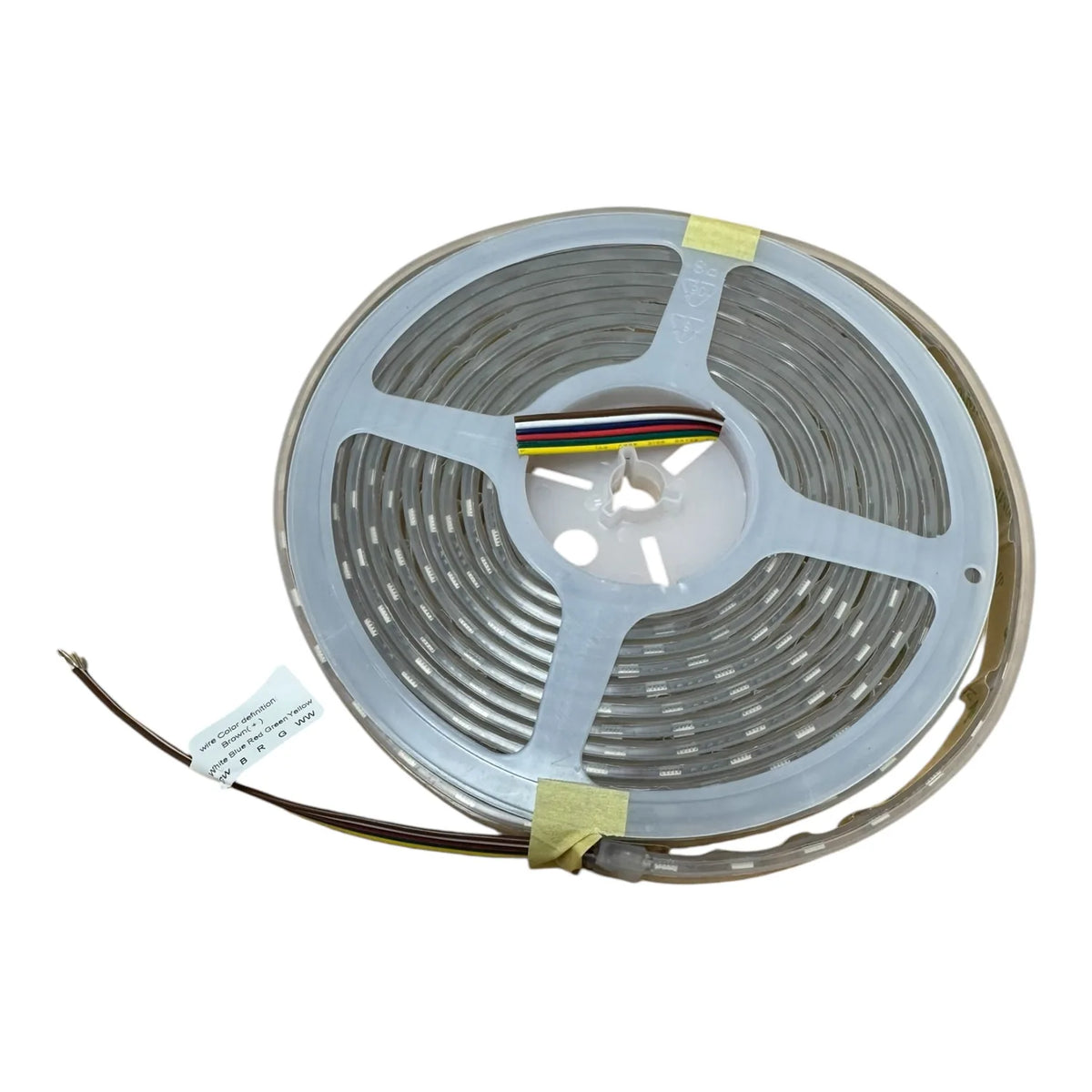LED Strip Light IP65 RGBWW 5 in 1 24V 5m Roll | Ledison