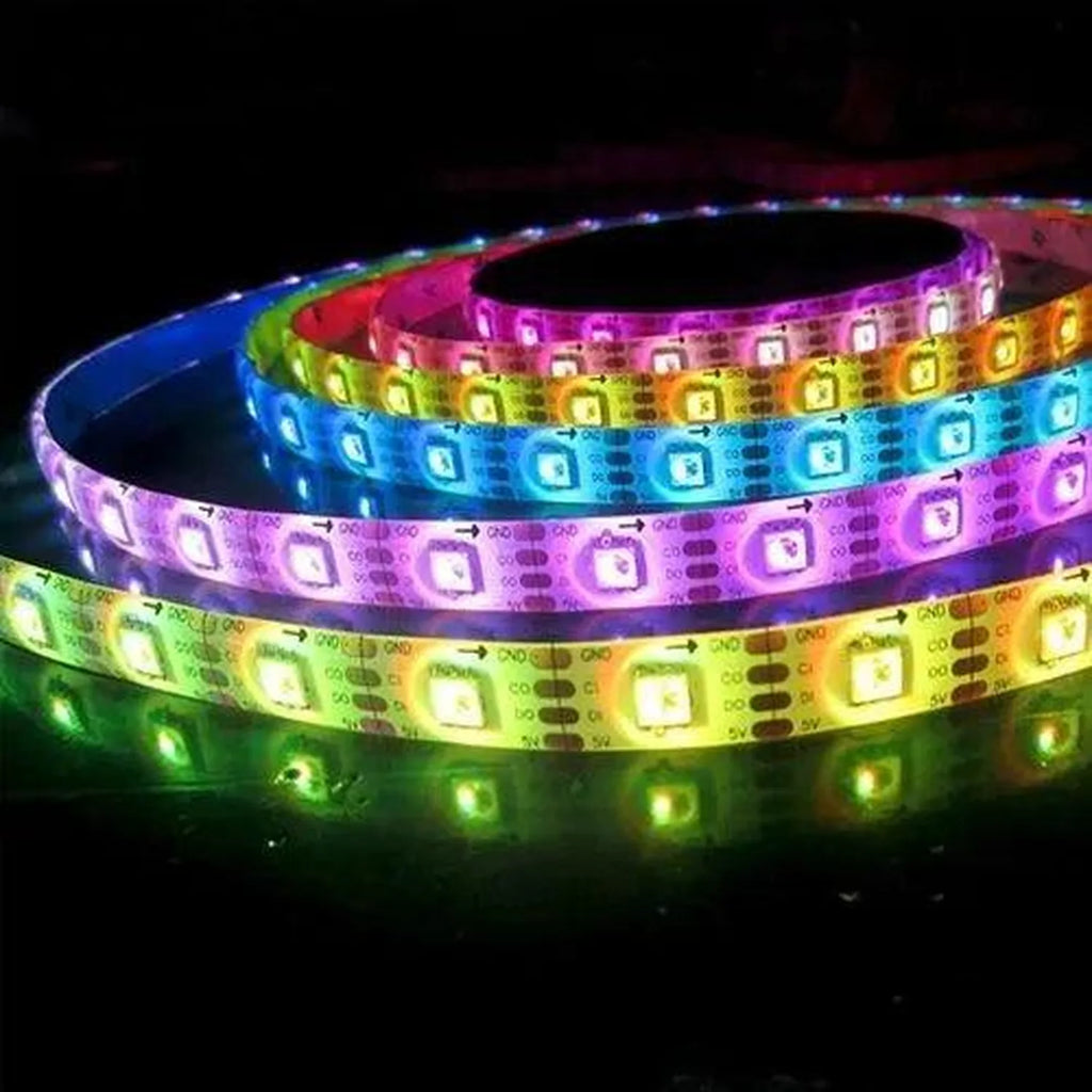RGB LED Strip Light Kit 5m 12W/m 24V | Ledison