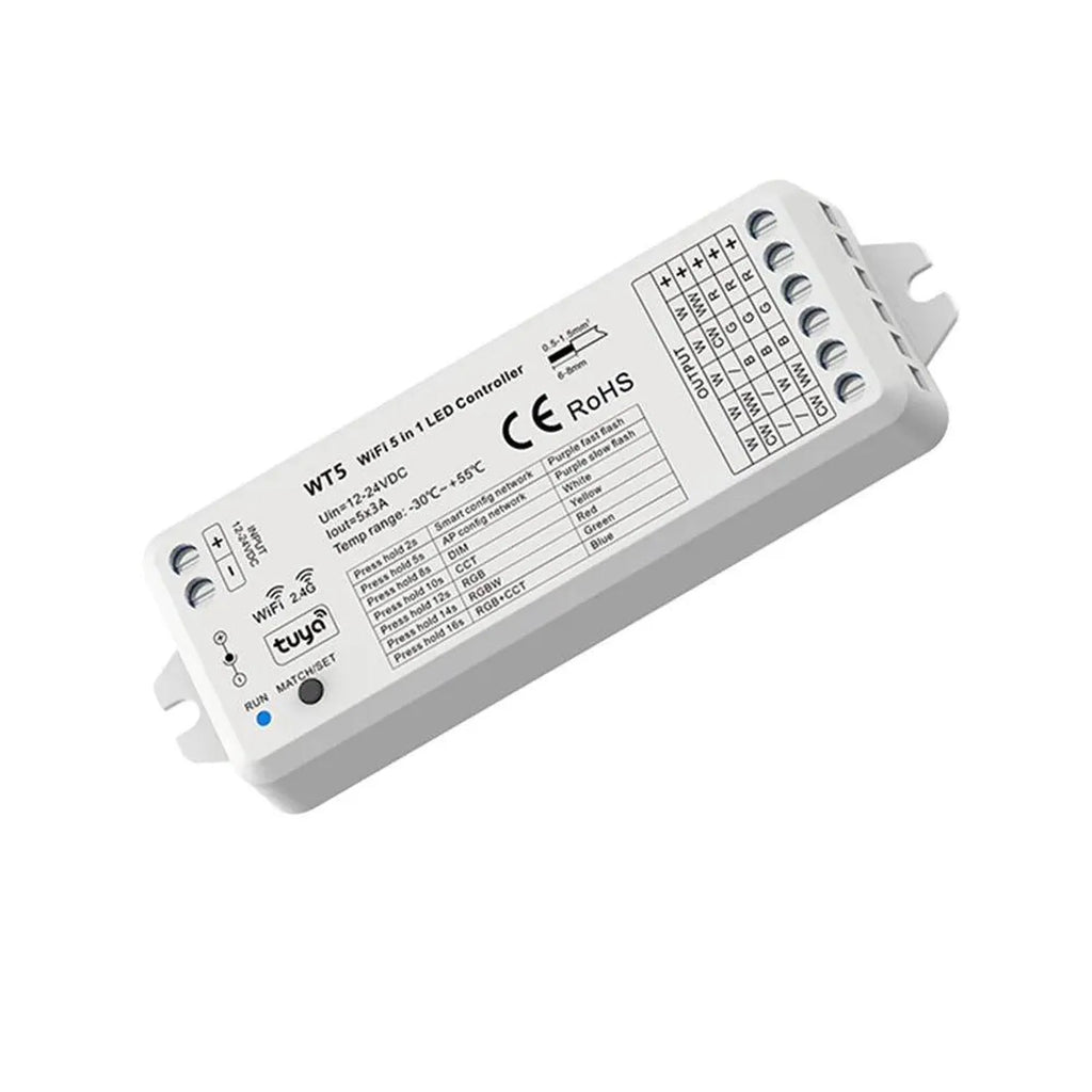 Skydance WT5 WiFi & RF LED Strip Controller | Tuya 2.4GHz