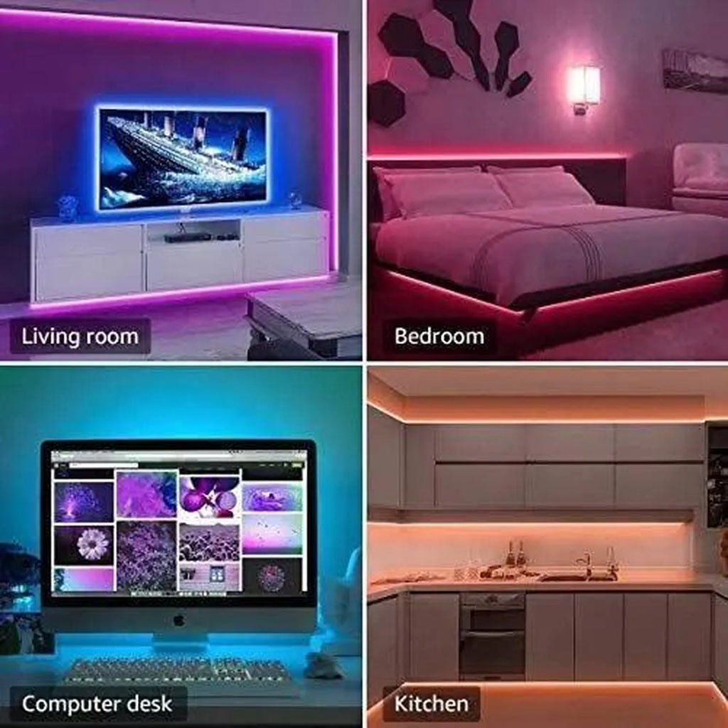 Smart WiFi RGB+White LED Strip Light 5m 12V 24W | Ledison