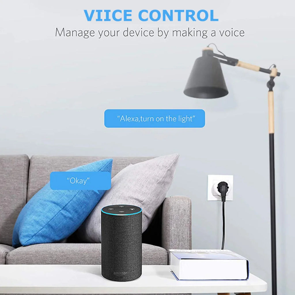 Smart WiFi Plug 3500W UK & EU Socket | Volta-Switch