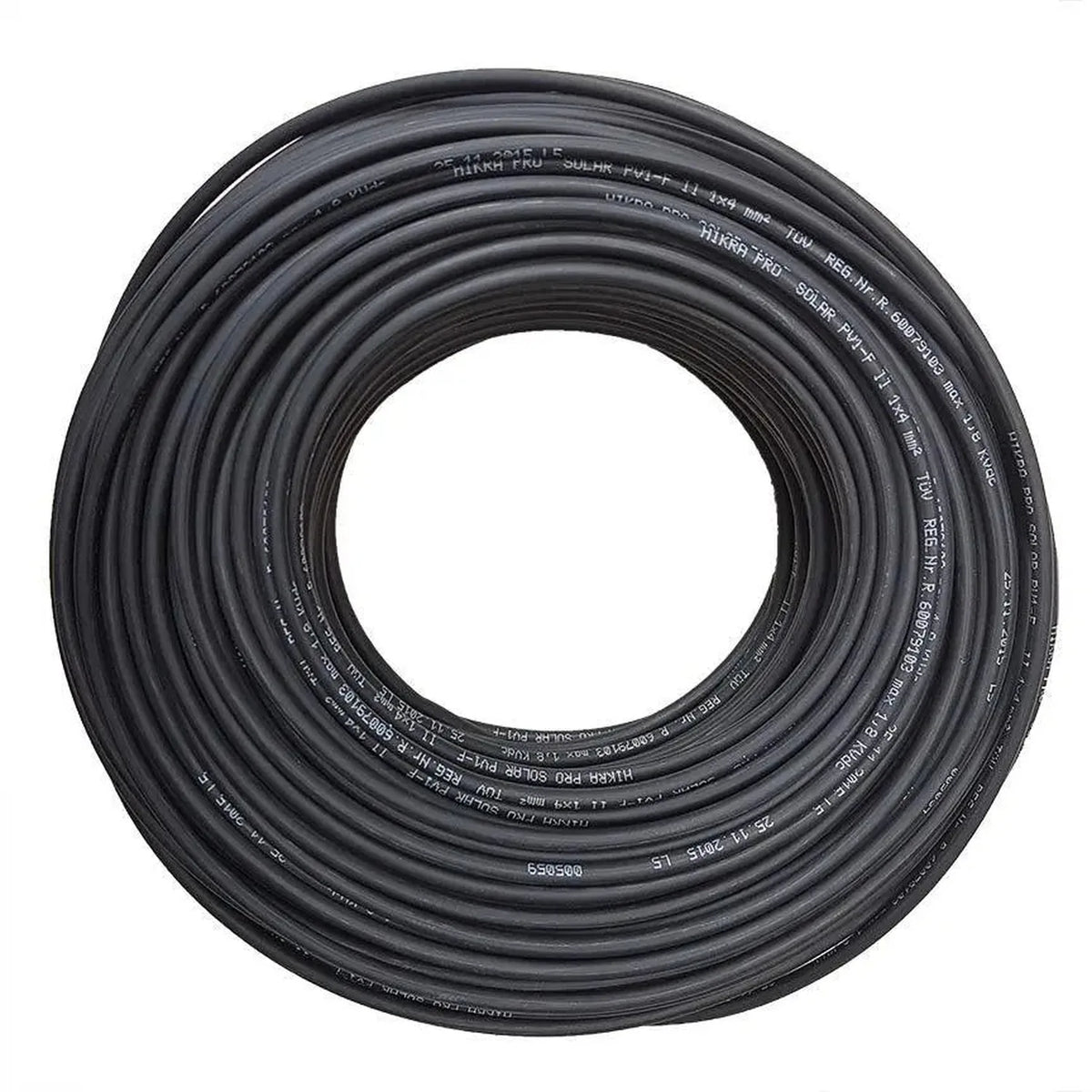 6mm² Solar PV Cable Black 500m Drum TUV | Helukabel SolarFlex