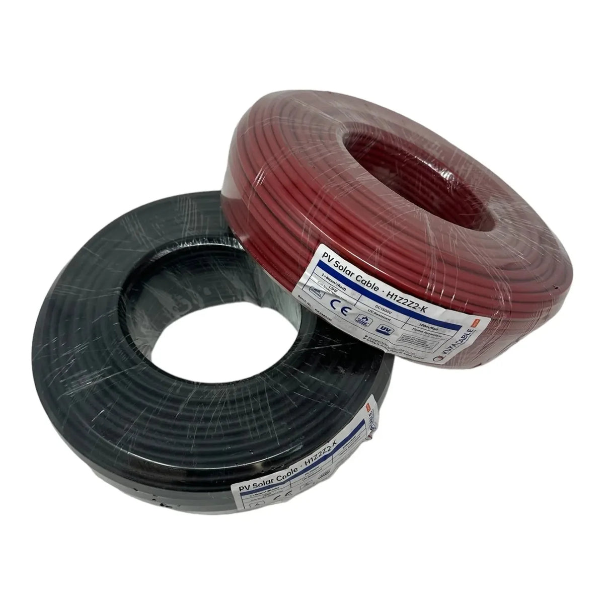 6mm² Solar Panel Cable Red 100m Drum | Helukabel Hikra-Sol