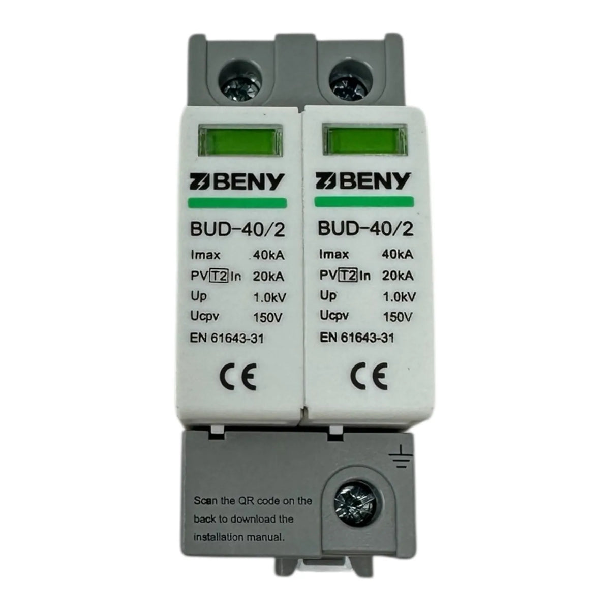 PV Surge Protection Device Type 2 150VDC 40kA | PV-Guard-150
