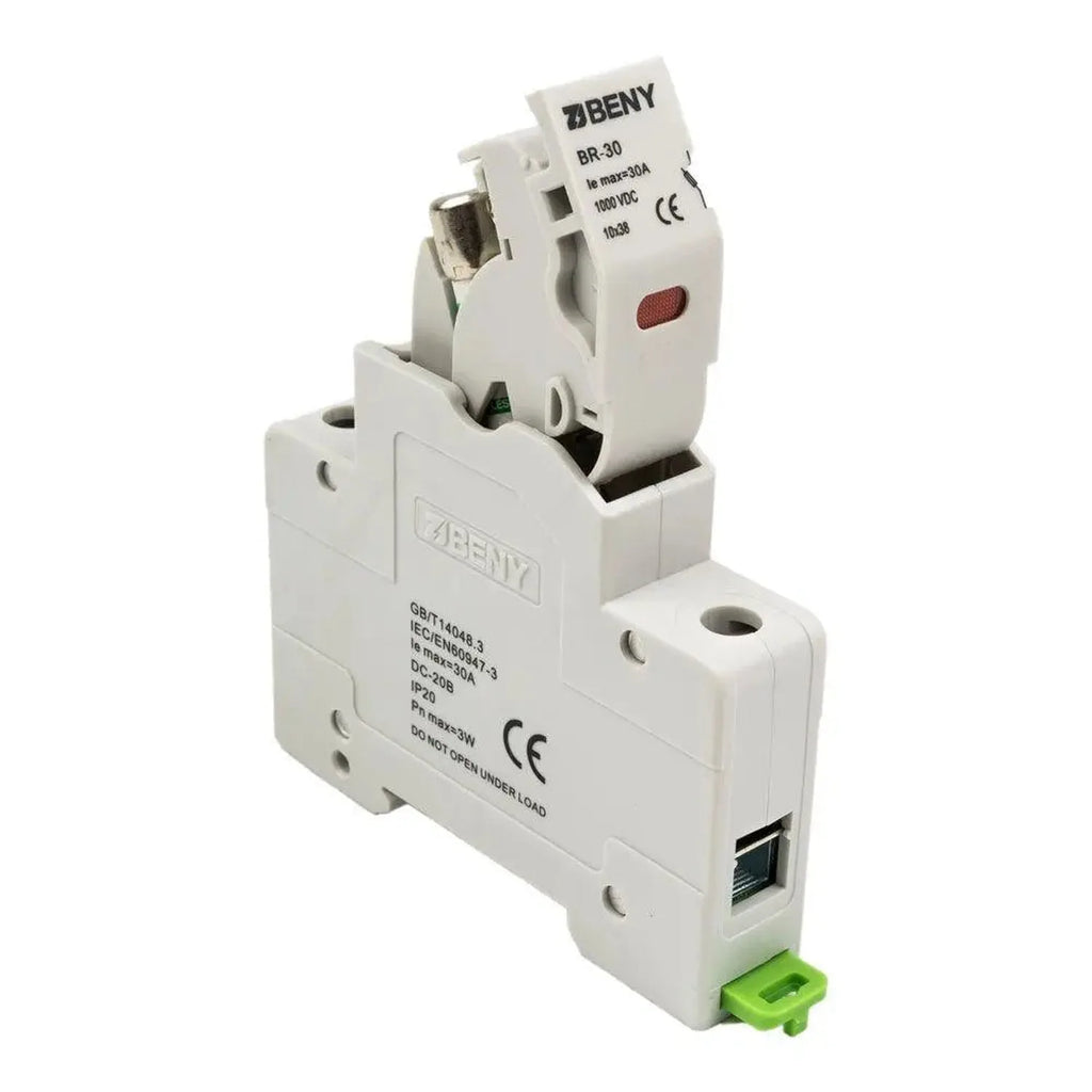 Solar PV Fuse Holder 12/15/20A 1000VDC | LED Blown Fuse Indicator