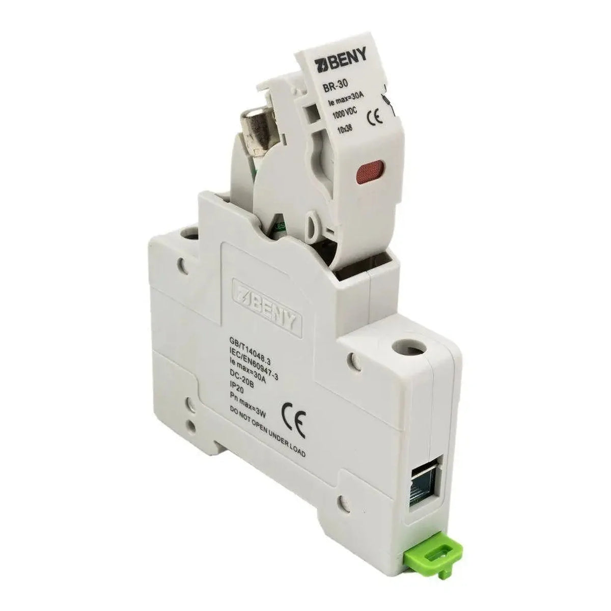 Solar PV Fuse Holder 12/15/20A 1000VDC | LED Blown Fuse Indicator