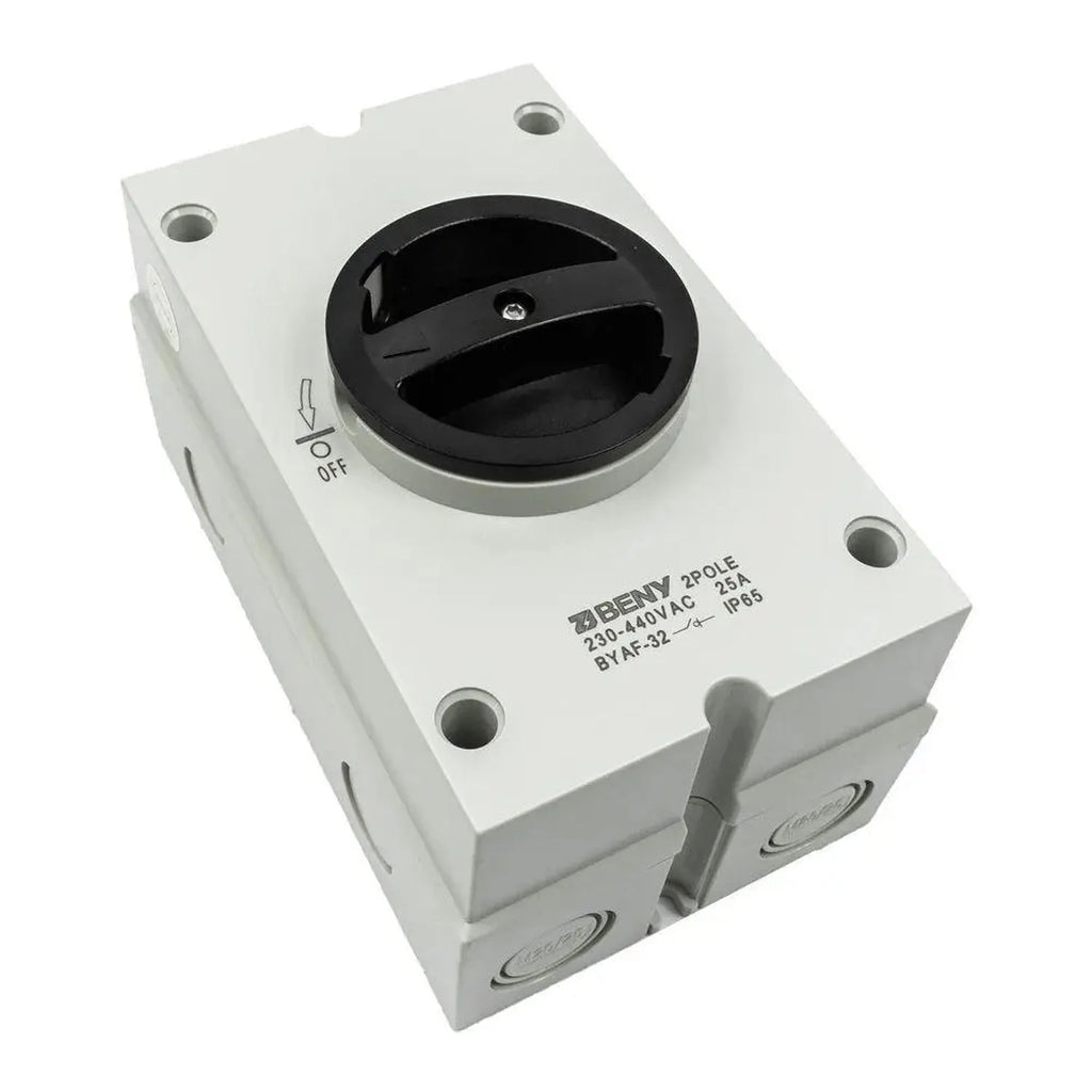 Volta-Switch AC Isolator 25A/32A Single-Phase IP66 | Voltacon