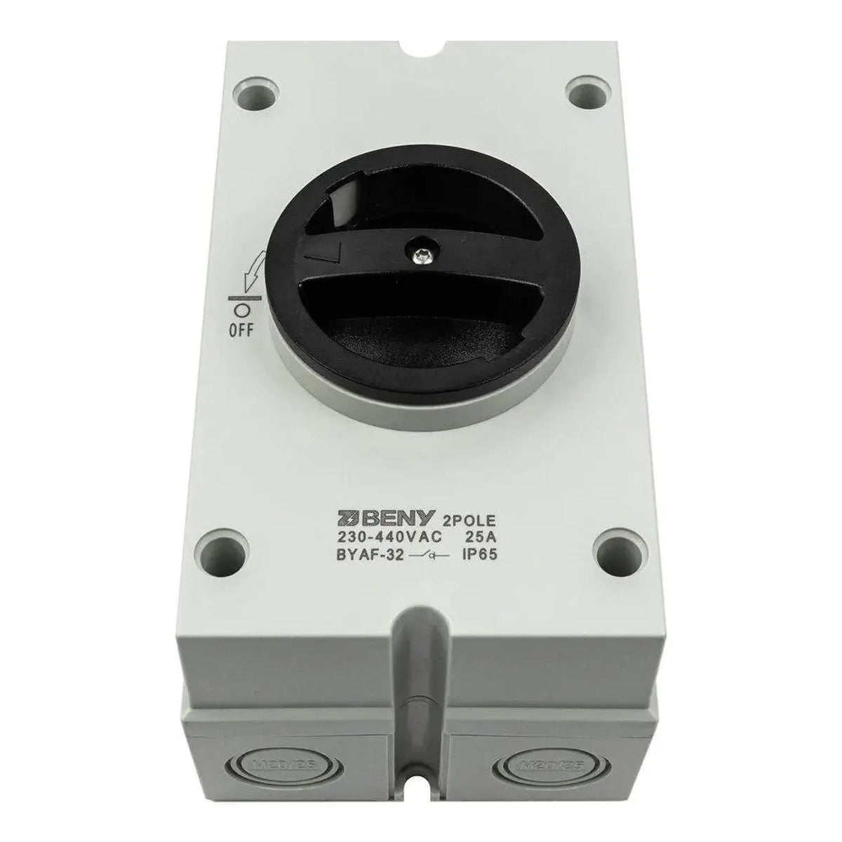 Volta-Switch AC Isolator 25A/32A Single-Phase IP66 | Voltacon