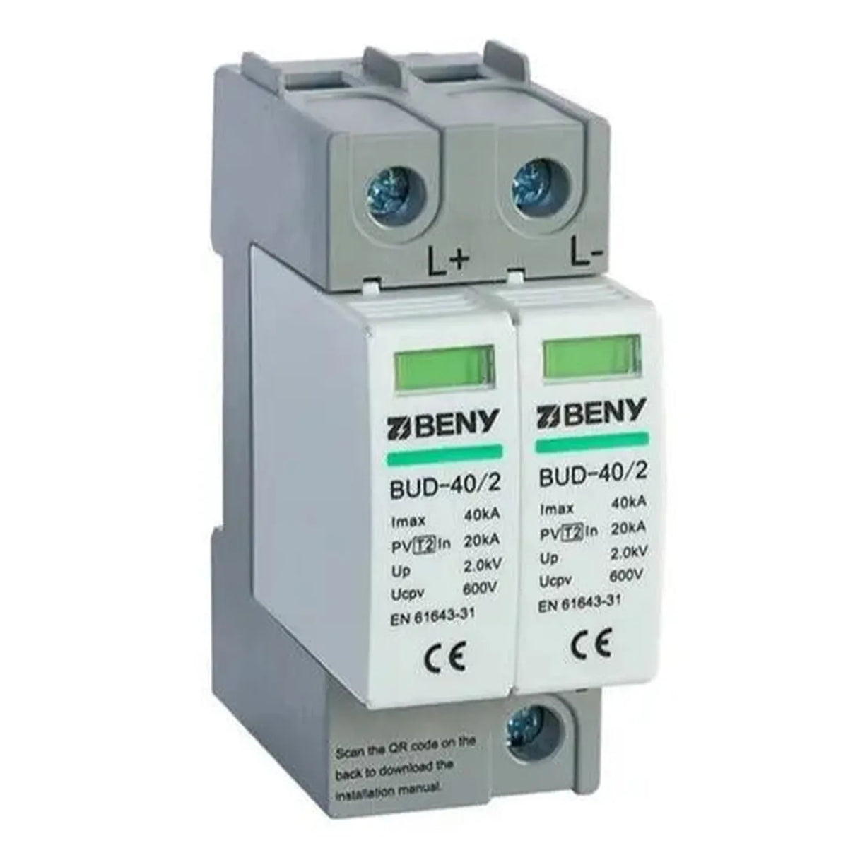 PV-Guard-600 DC Surge Protection Device Type 2 600VDC 40kA