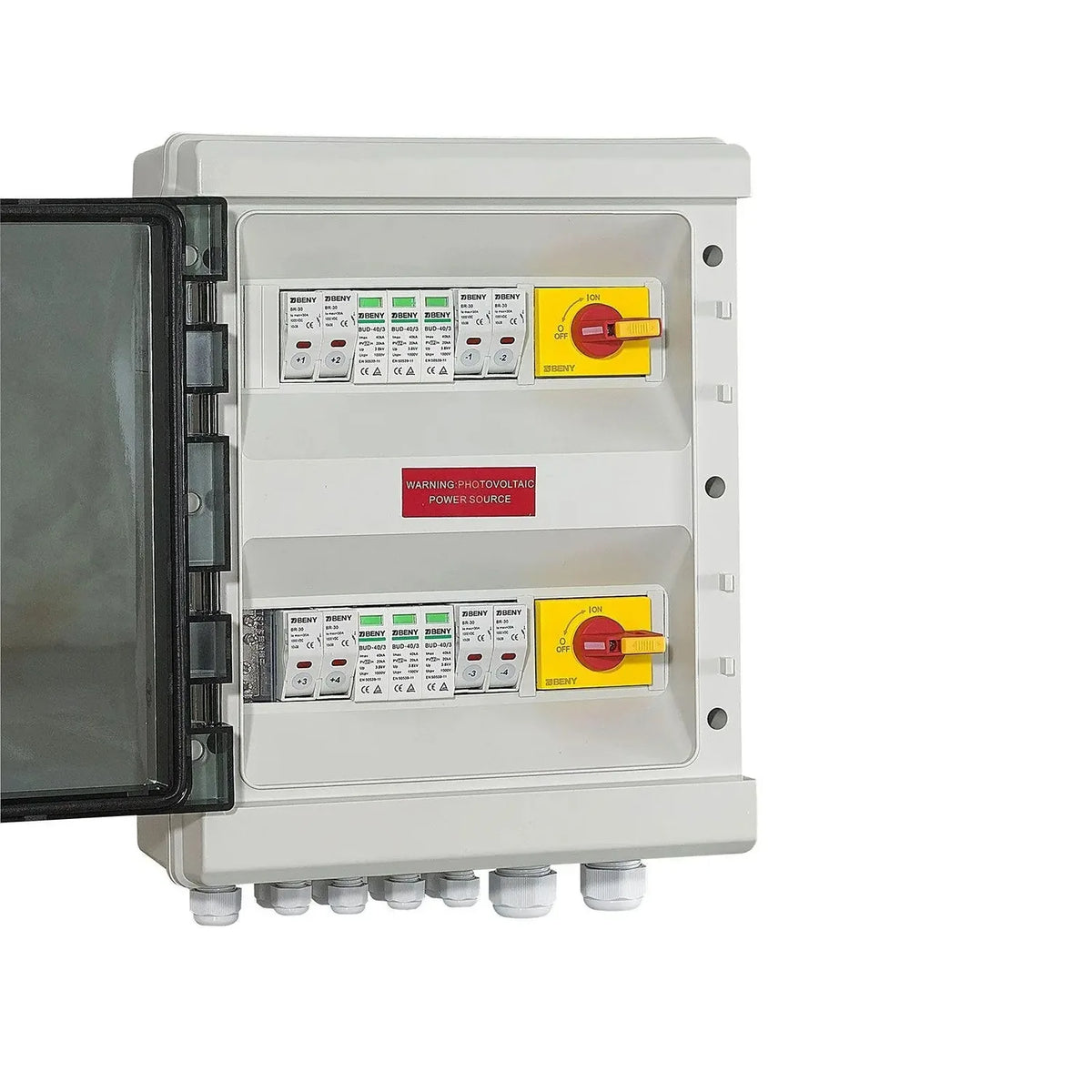 PV DC Combiner Box 8-In 2-Out 1000V IP65 | Voltacon