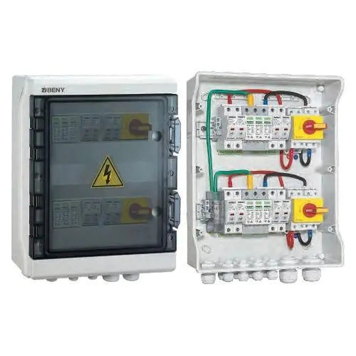 PV DC Combiner Box 4-In 2-Out 1000V IP65 | Voltacon