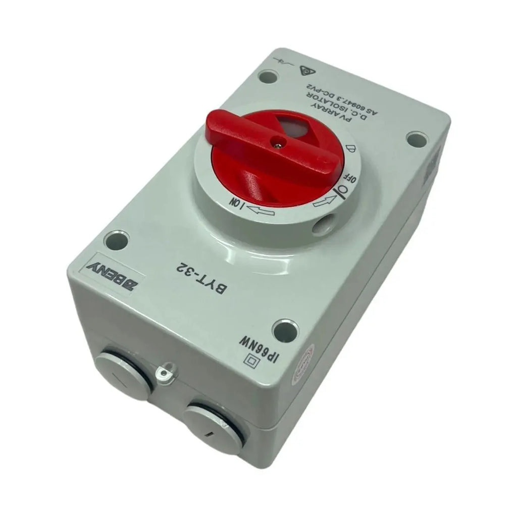 Solar DC Isolator Switch 32A 1200V IP66 | Volta-Switch