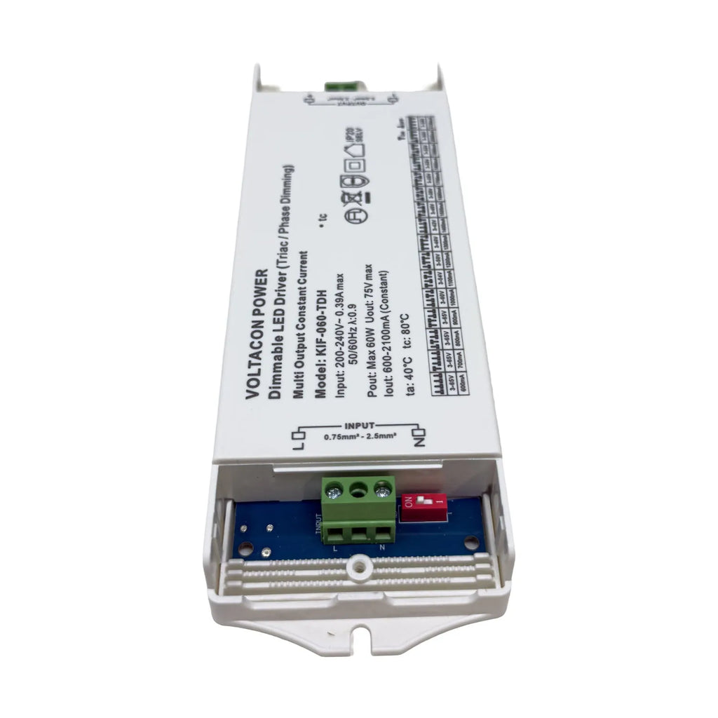 60W Constant Current LED Dimmable Driver TRIAC/ELV | Euchips EUP45T-1HMC-0