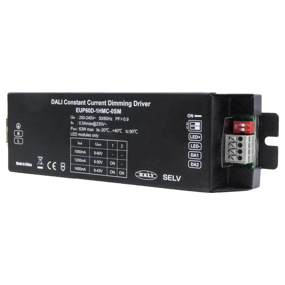 DALI Dimmable Constant Current LED Driver 63W 240V | Euchips
