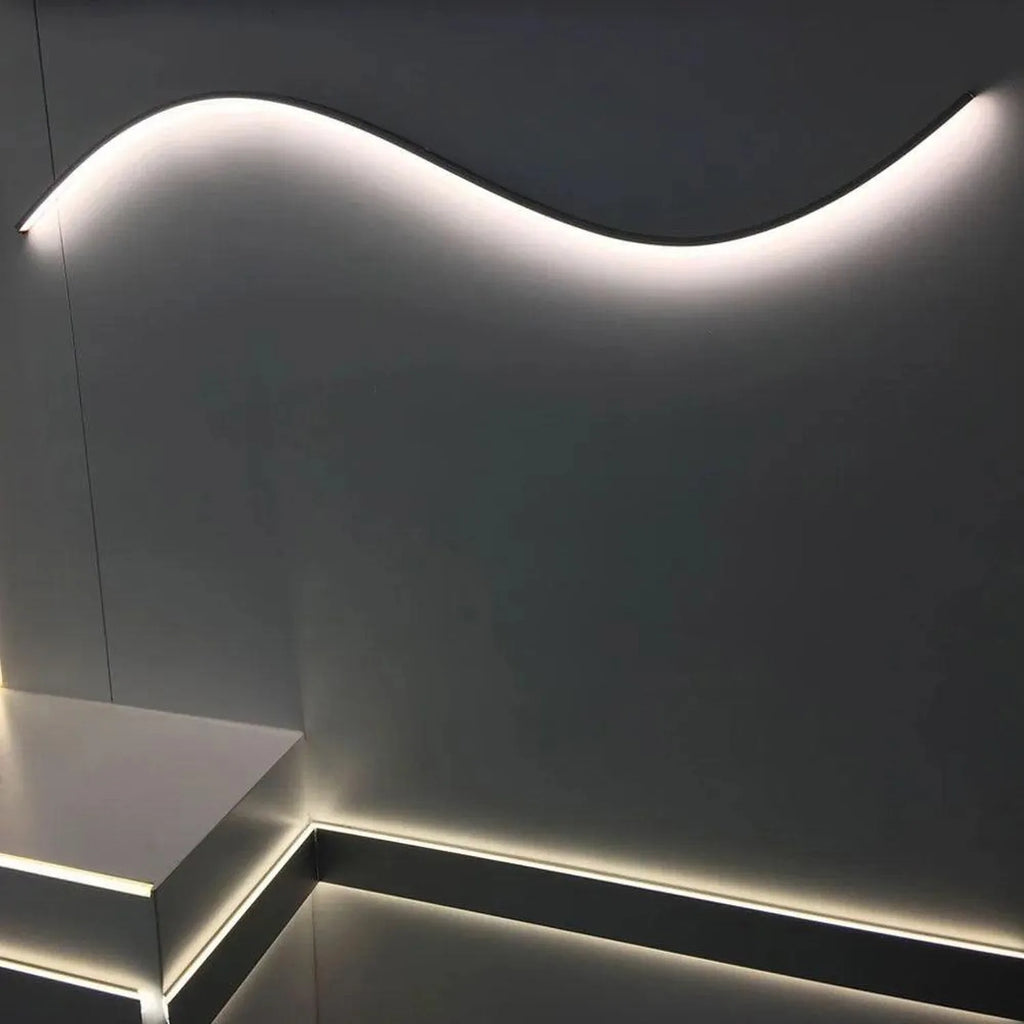 Bendable Aluminium LED Profile 1m for LED Strips up to 13.5mm | Ledison