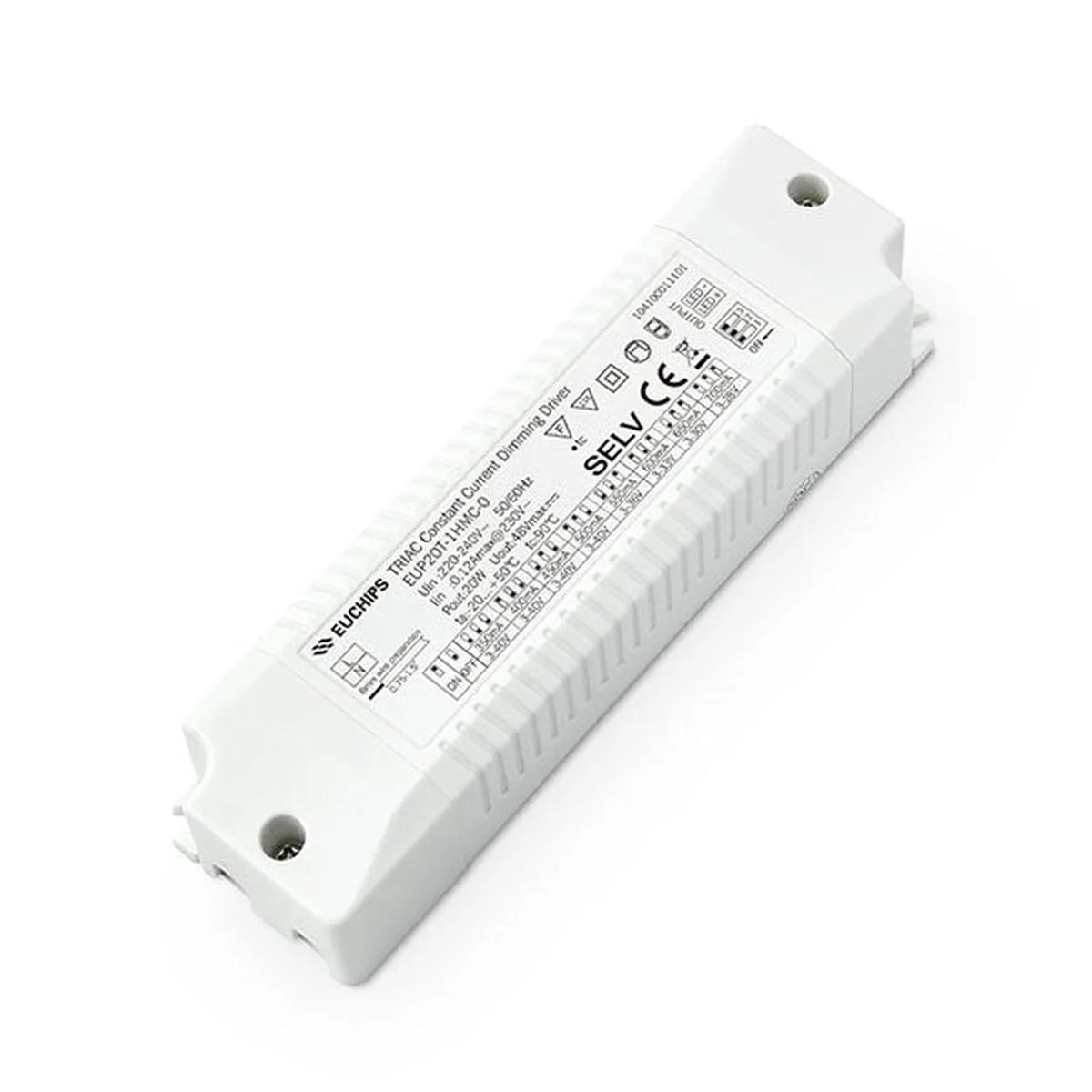 20W TRIAC Dimmable LED Driver Constant Current | Euchips EUP20T-1HMC-0