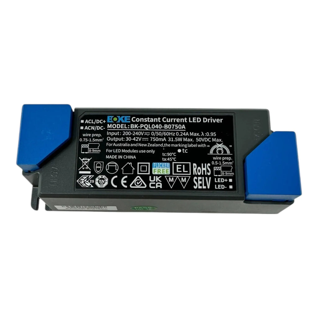 31.5W Constant Current LED Driver Adjustable | Boke BK-PQL040-B0750A