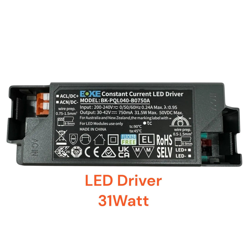 31.5W Constant Current LED Driver Adjustable | Boke BK-PQL040-B0750A
