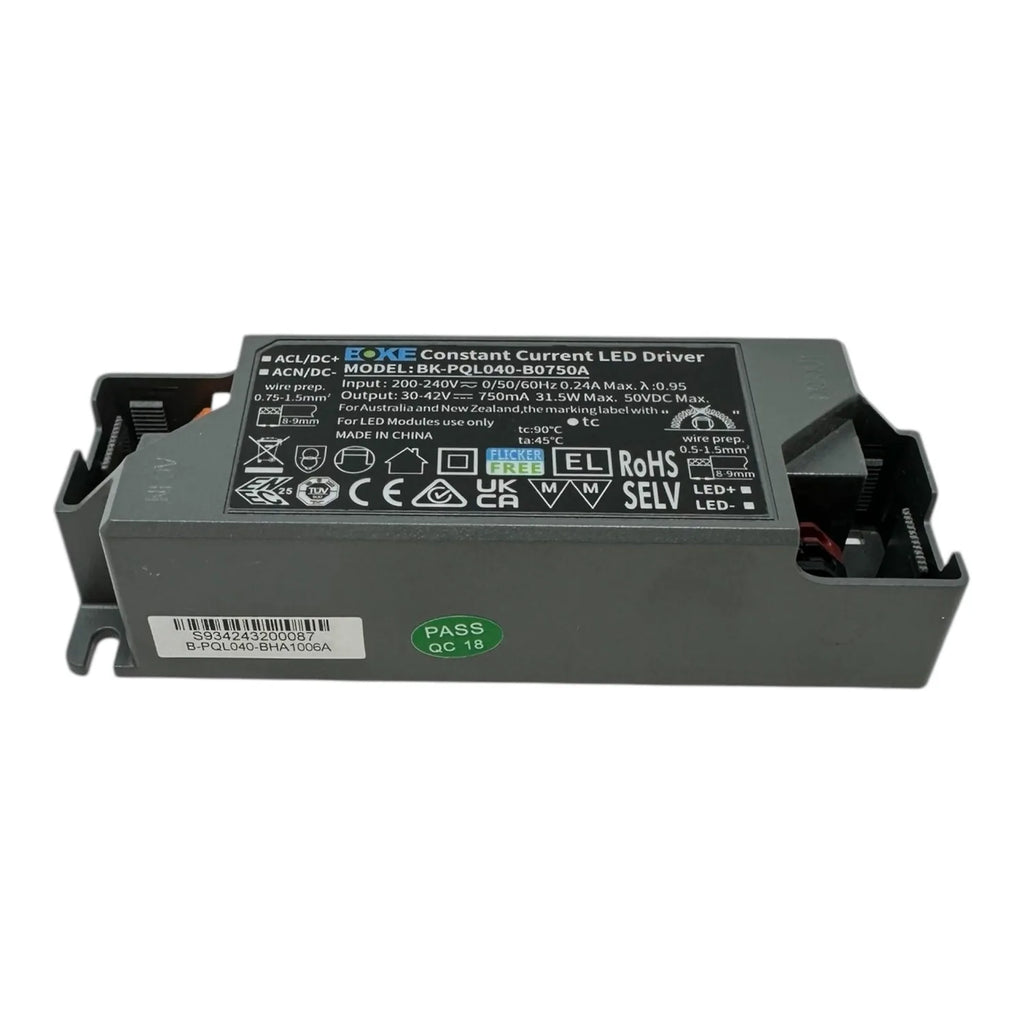 31.5W Constant Current LED Driver Adjustable | Boke BK-PQL040-B0750A