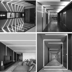 Plaster In Recessed LED Profile for Drywall 1m | Ledison