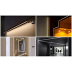 Plaster In Recessed LED Profile for Drywall 1m | Ledison