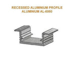 Recessed U Channel Aluminium Profile 12mm LED Strips | Ledison
