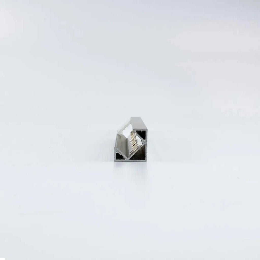 LED Aluminium Profile Corner 1M with Opal Cover | Ledison