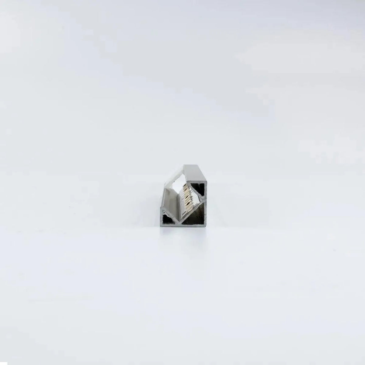 LED Aluminium Profile Corner 1M with Opal Cover | Ledison
