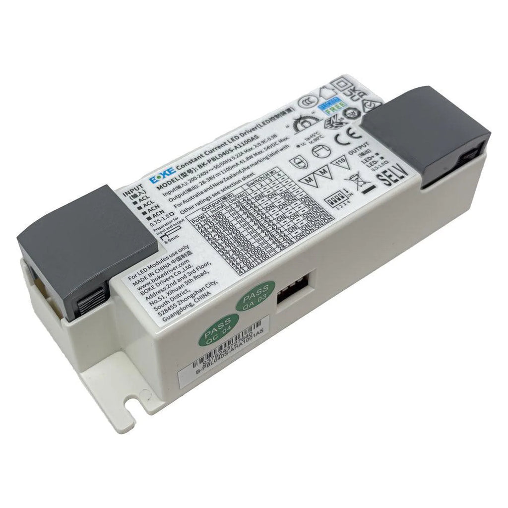 Boke 40W Constant Current LED Driver Adjustable | BK-PBL040S-A1100AS