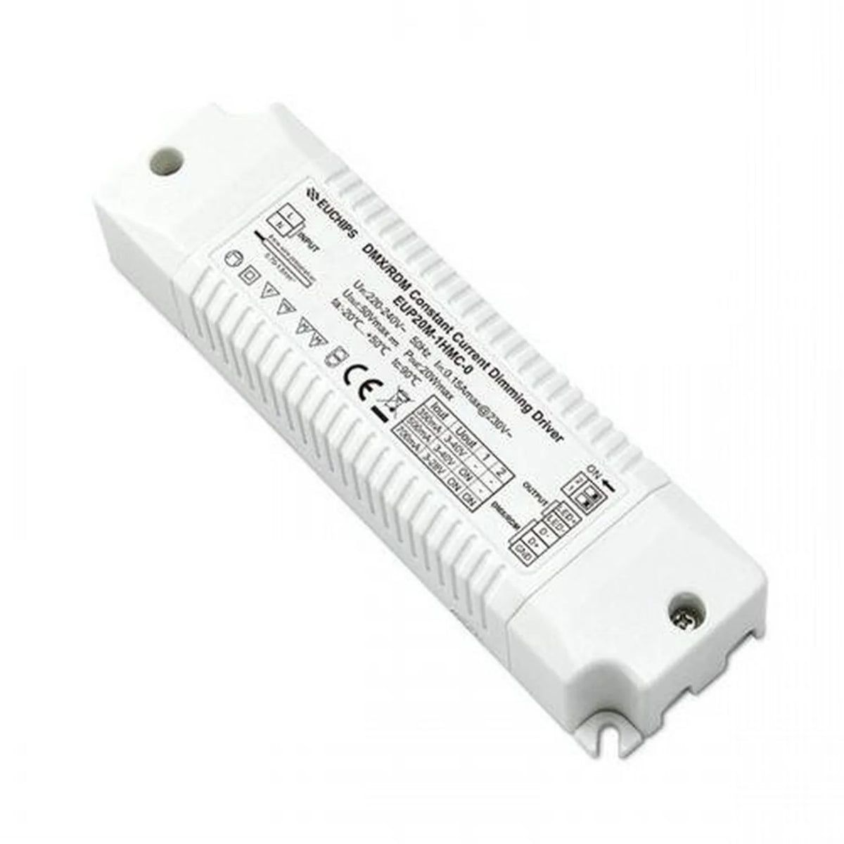 Euchips 20W DMX Dimmable LED Driver | EUP20M-1HMC-0