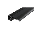 Aluminium LED Stair Nosing Profile 1m Anti-Slip | Ledison Black