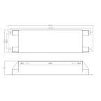 60W LED Driver 1-10V Constant Current Dimmable | Euchips EUP60A-1HMC-1