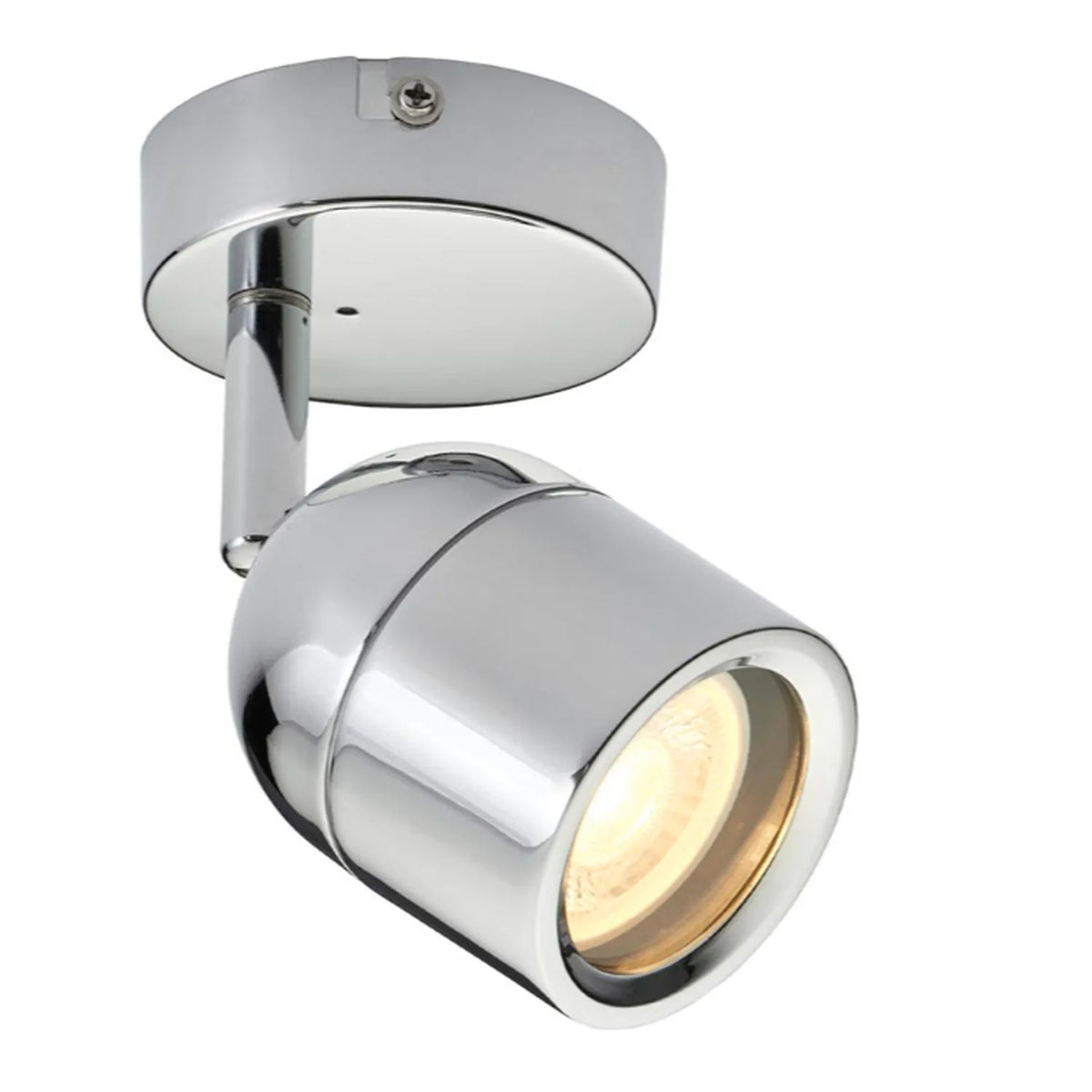 Knight Polished Chrome LED Bathroom Spotlight 5W GU10 IP44 | Ledison