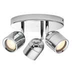 LED Bathroom Ceiling Light 3x GU10 Spots IP44 21W | Ledison Knight