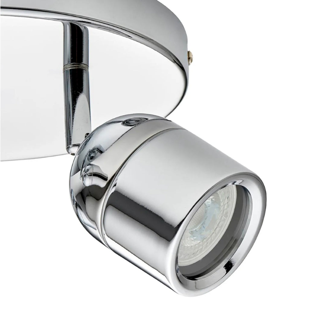 LED Bathroom Ceiling Light 3x GU10 Spots IP44 21W | Ledison Knight