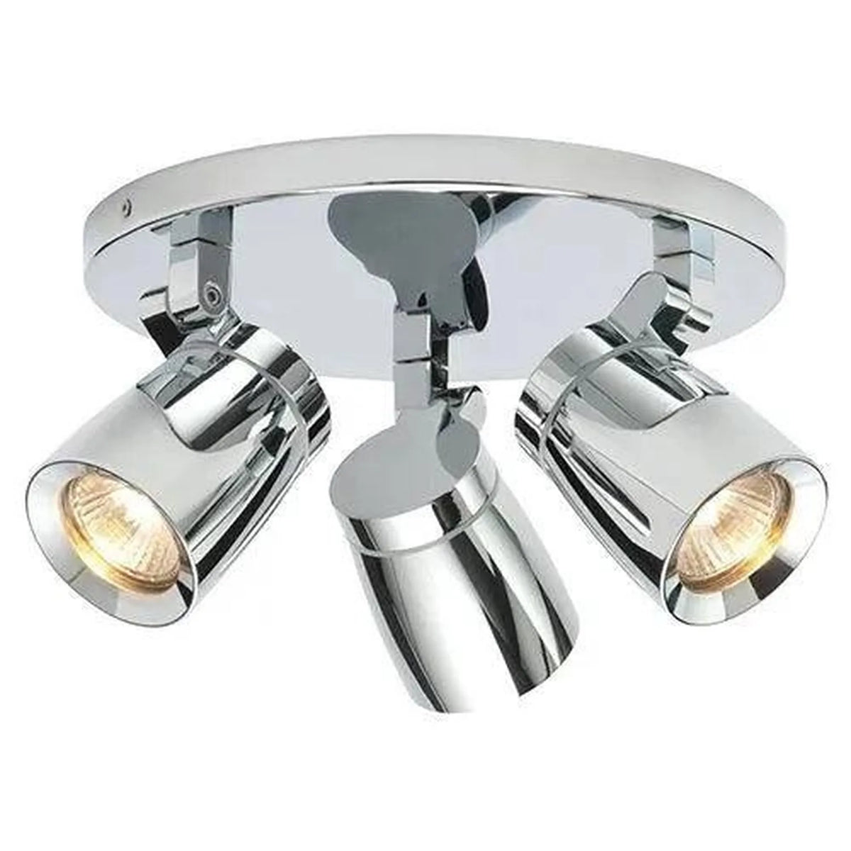 LED Bathroom Ceiling Light 3x GU10 Spots IP44 21W | Ledison Knight