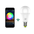 Smart WiFi LED Bulb 7W E27 Dimmable Multicolour | Ledison