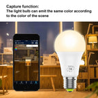 Smart WiFi LED Bulb 7W E27 Dimmable Multicolour | Ledison