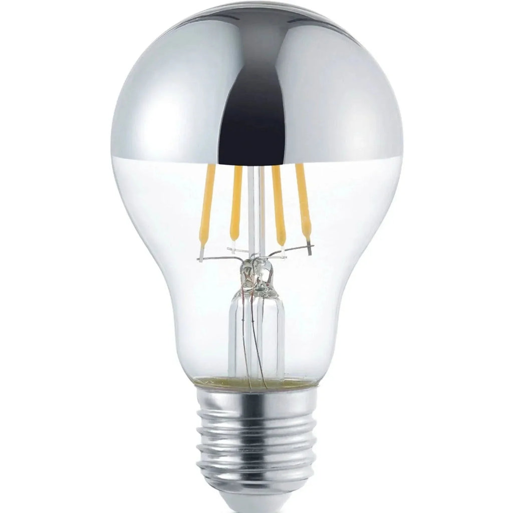 LED Filament Bulb E27 8W Mirror Top Warm White Dimmable | Ledison