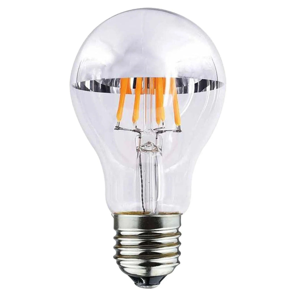 LED Filament Bulb E27 8W Mirror Top Warm White Dimmable | Ledison