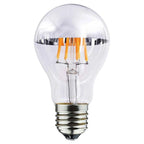 LED Filament Bulb E27 8W Mirror Top Warm White Dimmable | Ledison