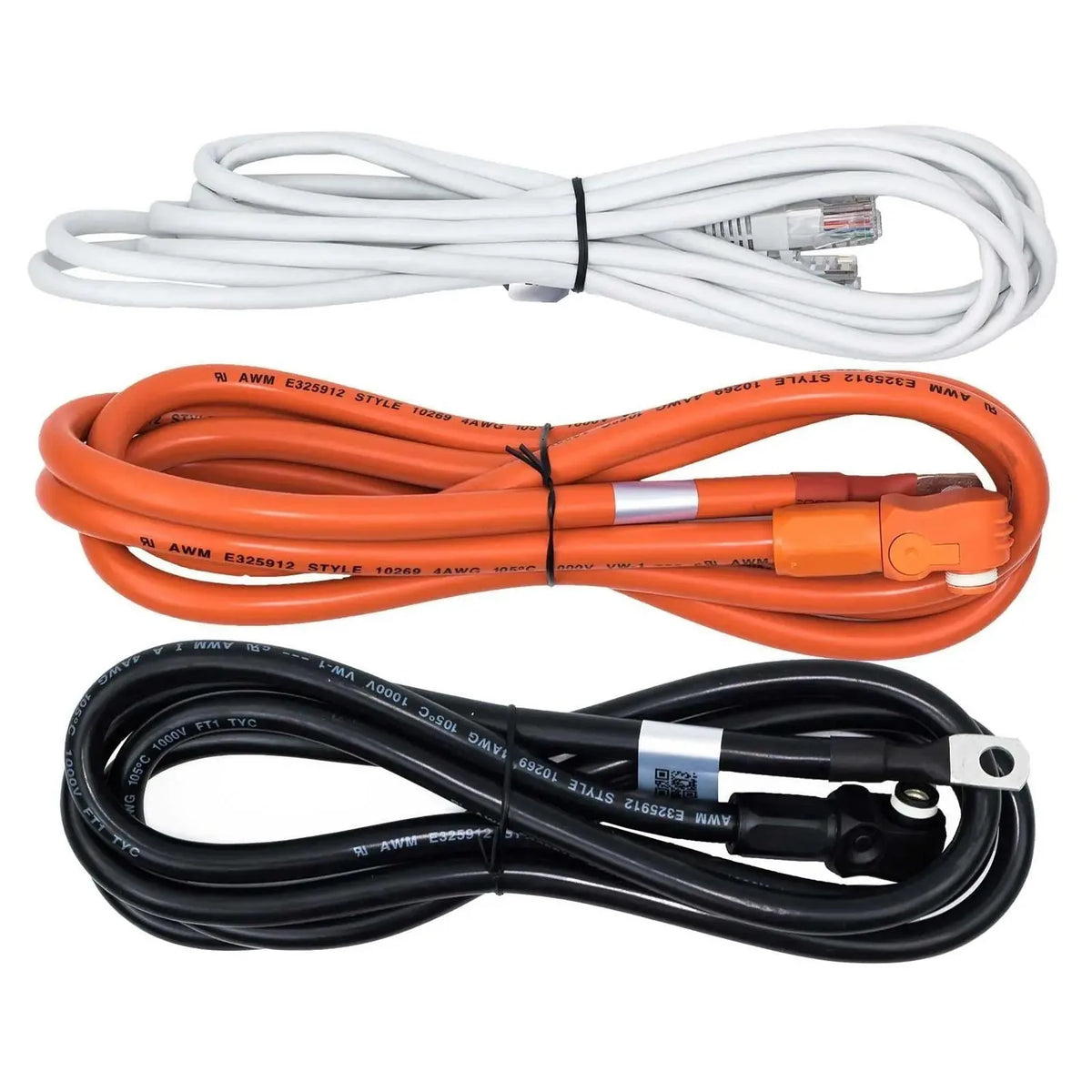Pylontech Battery Cables 2m 25mm² | RJ45 BMS Communication