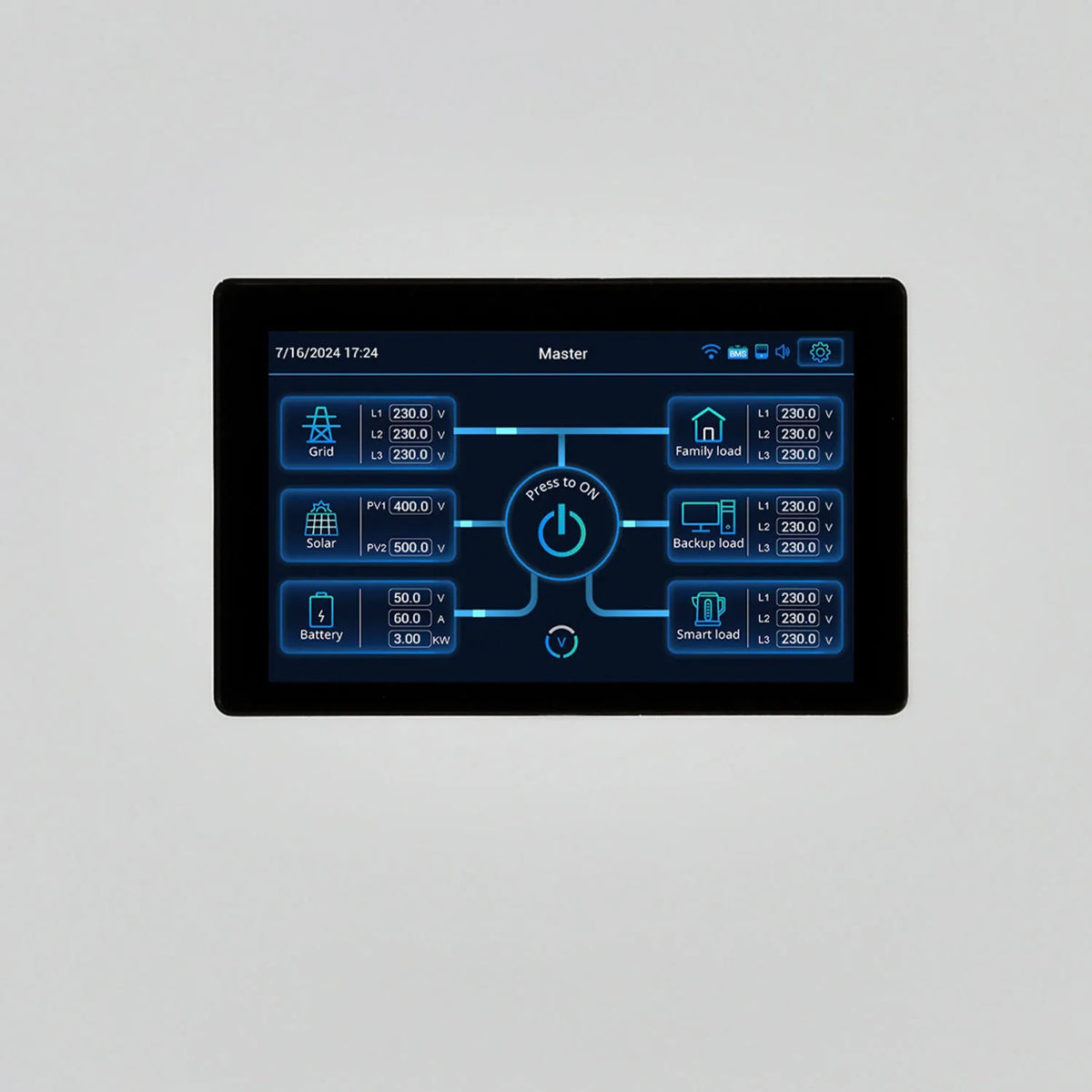 10kW Hybrid Solar Inverter 3-Phase Dual AC IP65 | Conversol