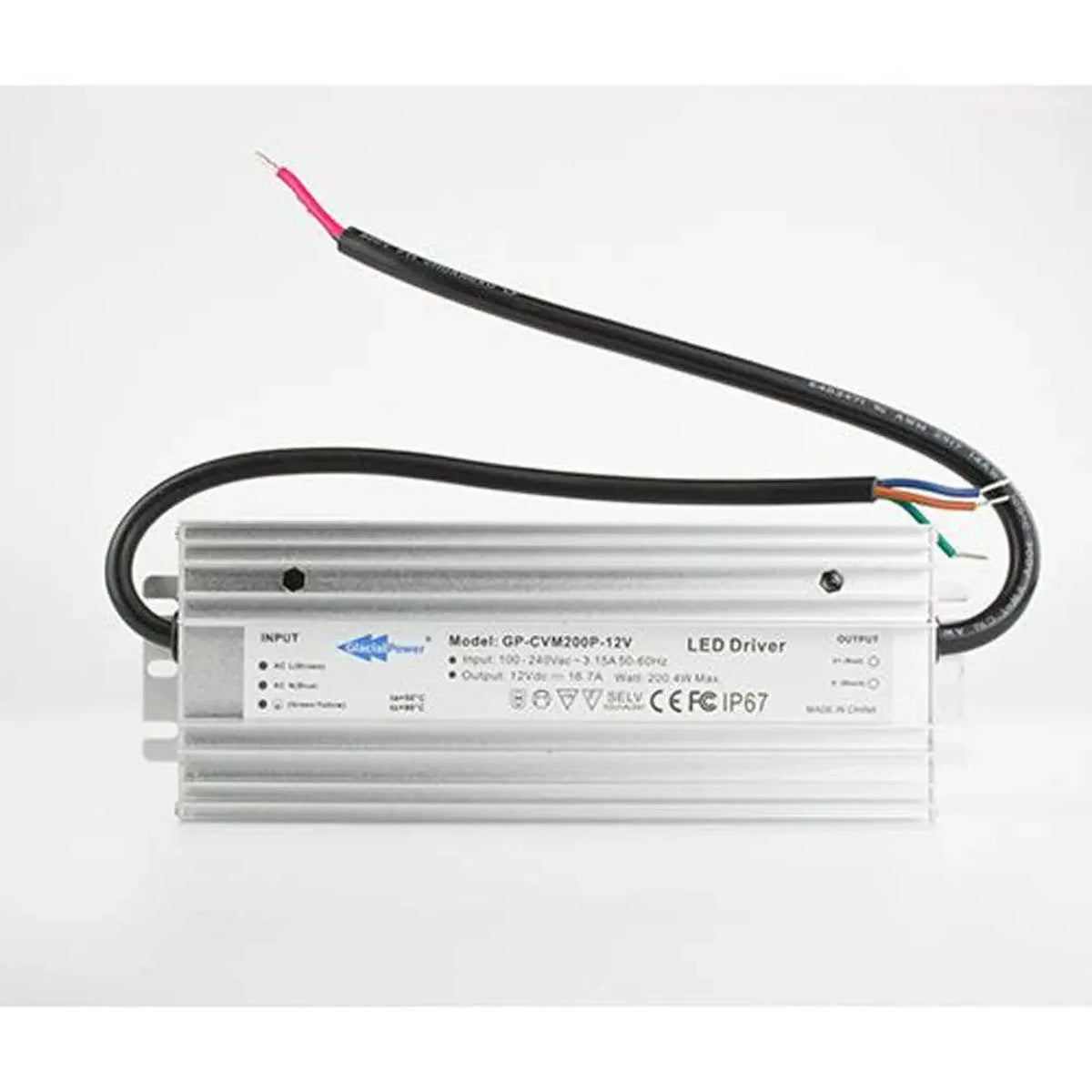 LED Driver 24V 300W IP67 Constant Voltage | Glacial GP-CVM300P