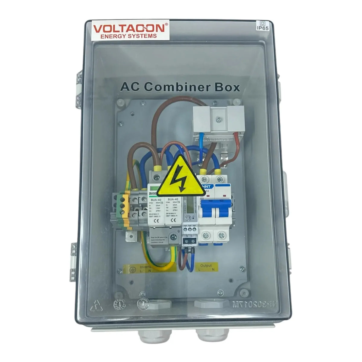 AC Combiner Box 240Vac | Voltacon For 8kW & 11kW Inverters