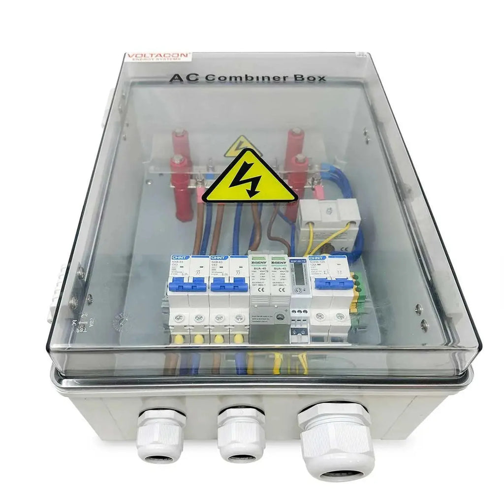 AC Combiner Box 2 Inverters In 1 Out | Voltacon