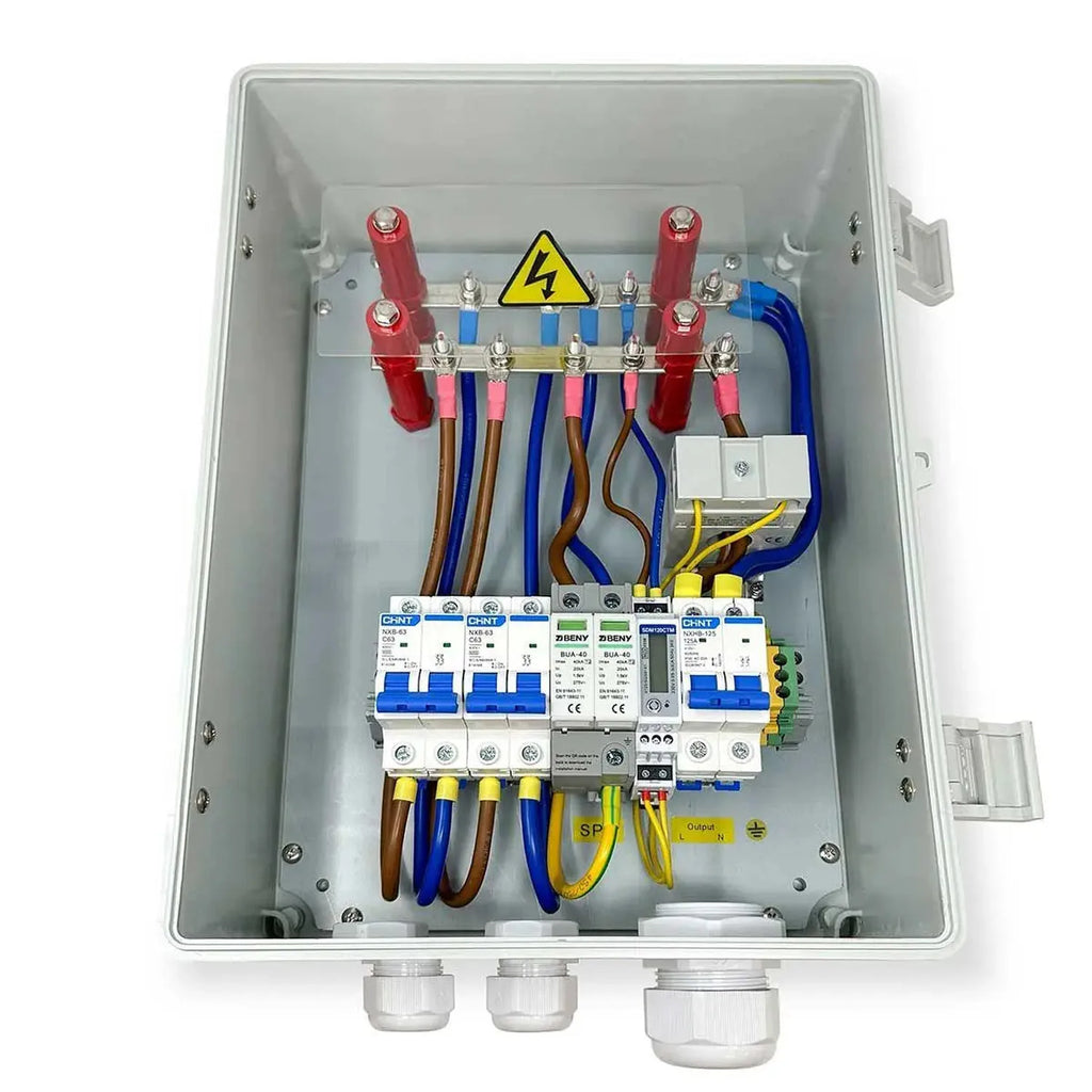 AC Combiner Box 2 Inverters In 1 Out | Voltacon