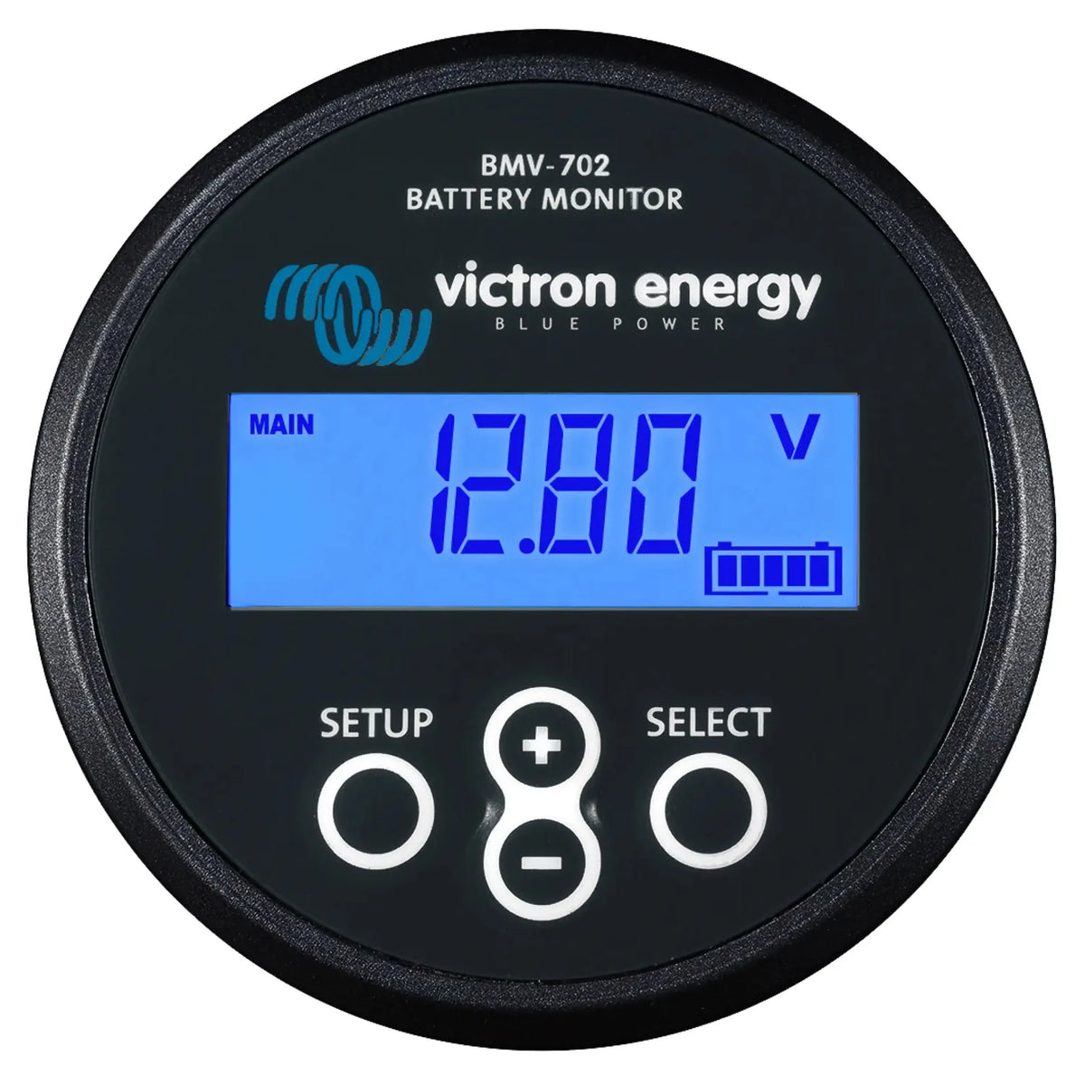Victron BMV-702 Battery Monitor 500A Shunt Black | BAM010702200